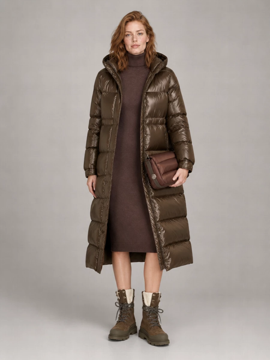Moncler Leather Lace-Up Boots