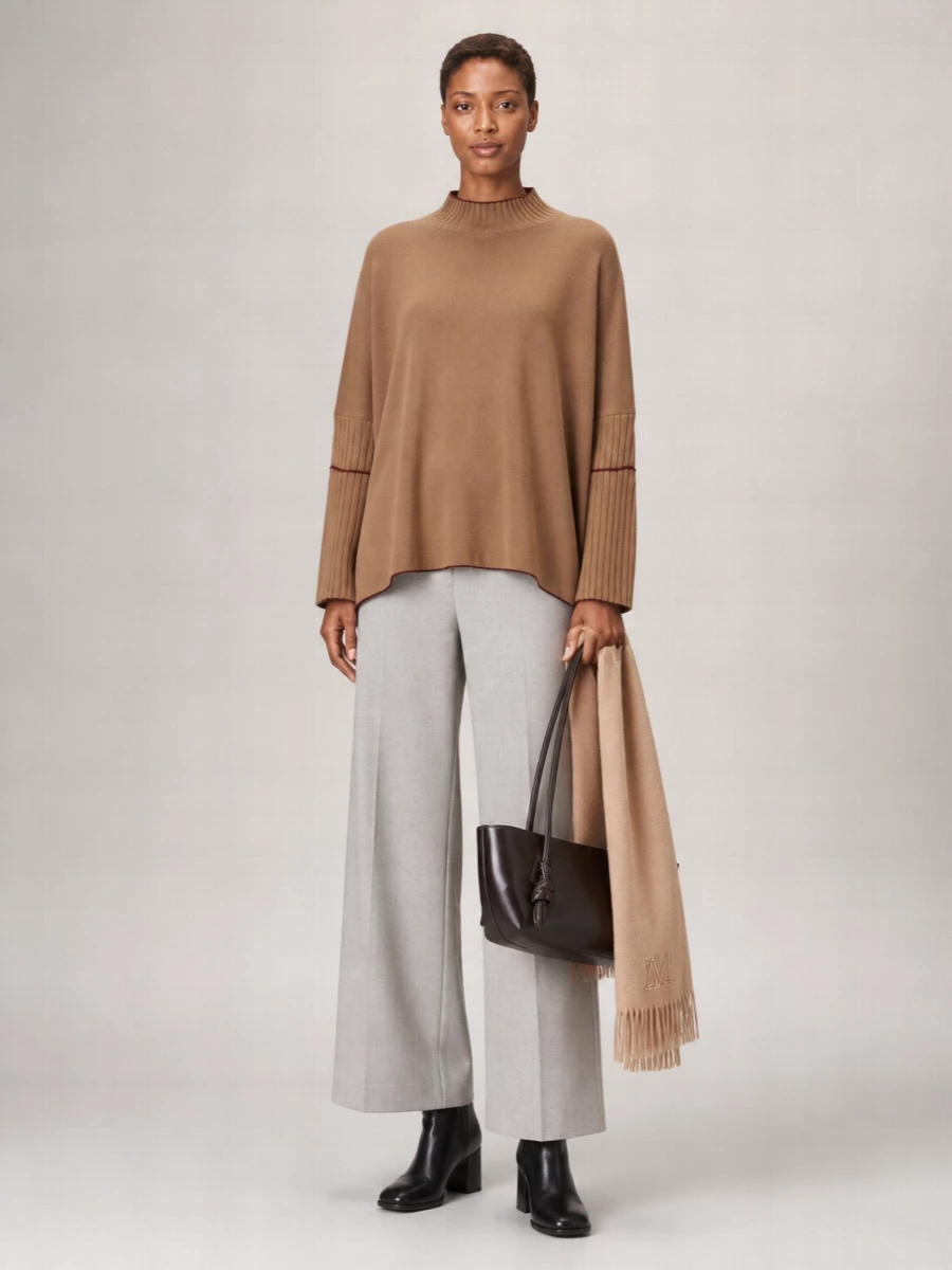 Herno Oversized Wool Sweatshirt