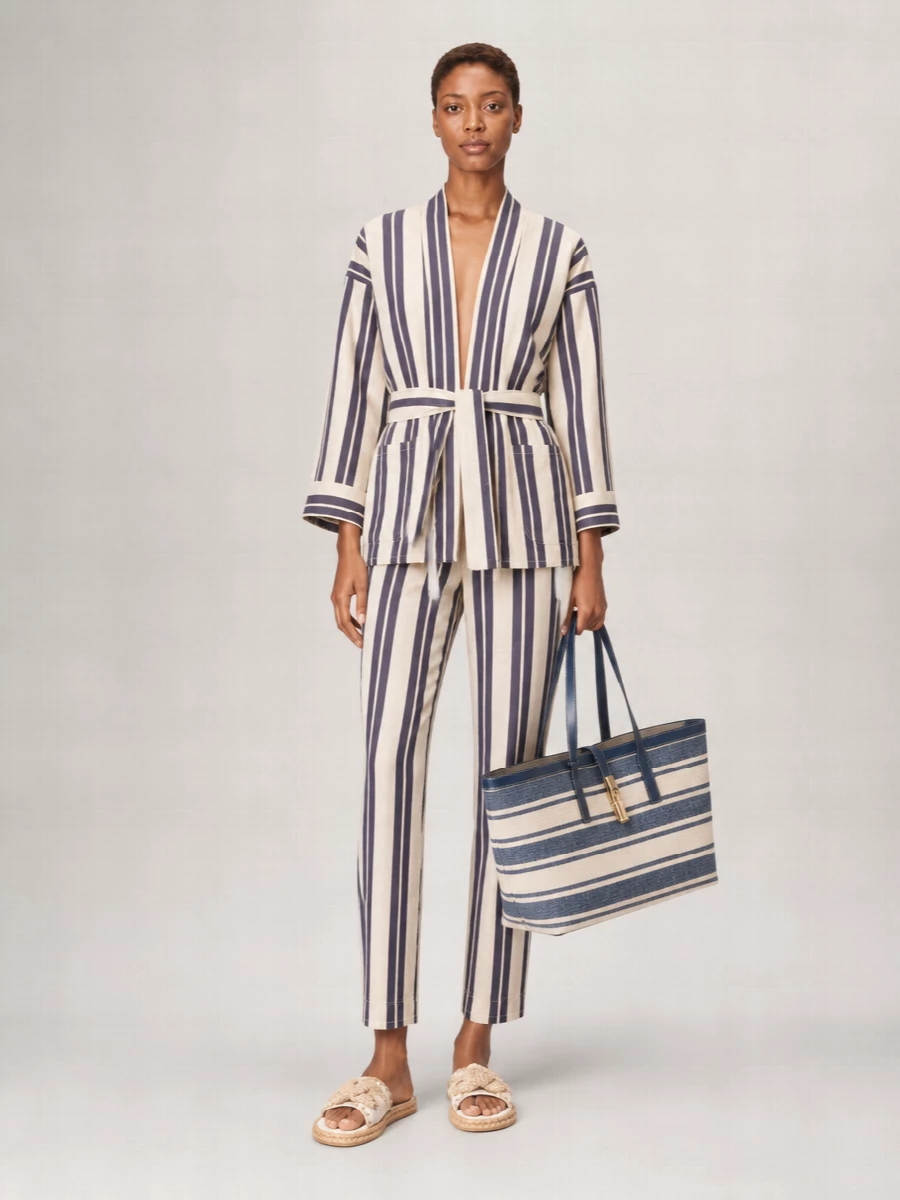 Furla Silk Nylon Tote Bag