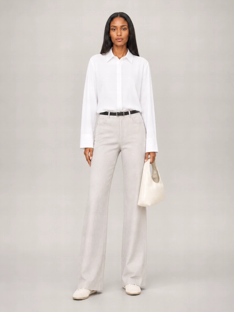 Acne Studios Wide-Leg Trousers
