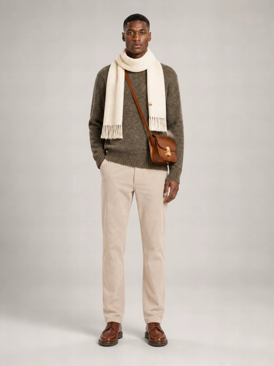A.p.c. Cotton Straight-Leg Trousers