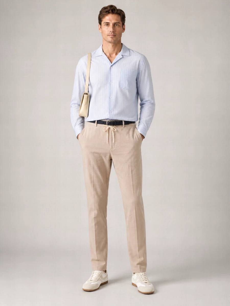 Vince Hemp Straight-Leg Trousers
