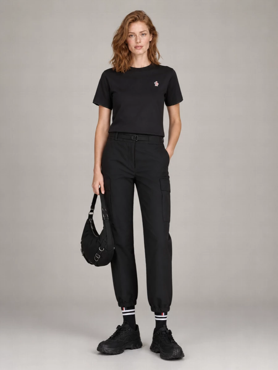 Moncler Grenoble Stretch Nylon Trousers