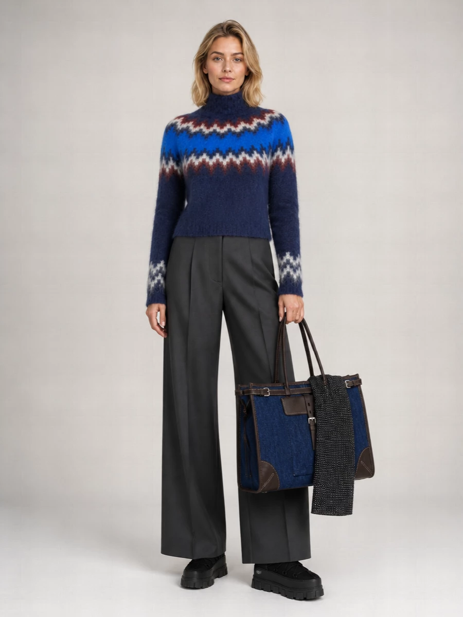 Pt Torino mohair blend sweater