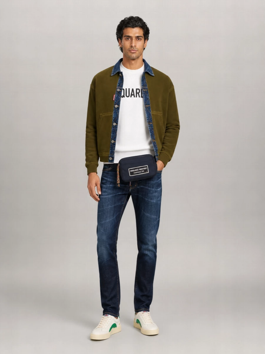 Dsquared2 Cotton Lightweight Jacket