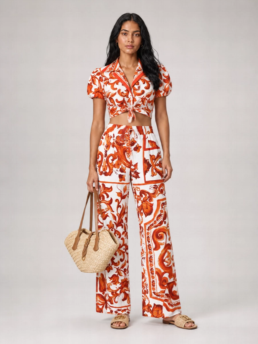 Dolce&Gabbana Wide-Leg Trousers