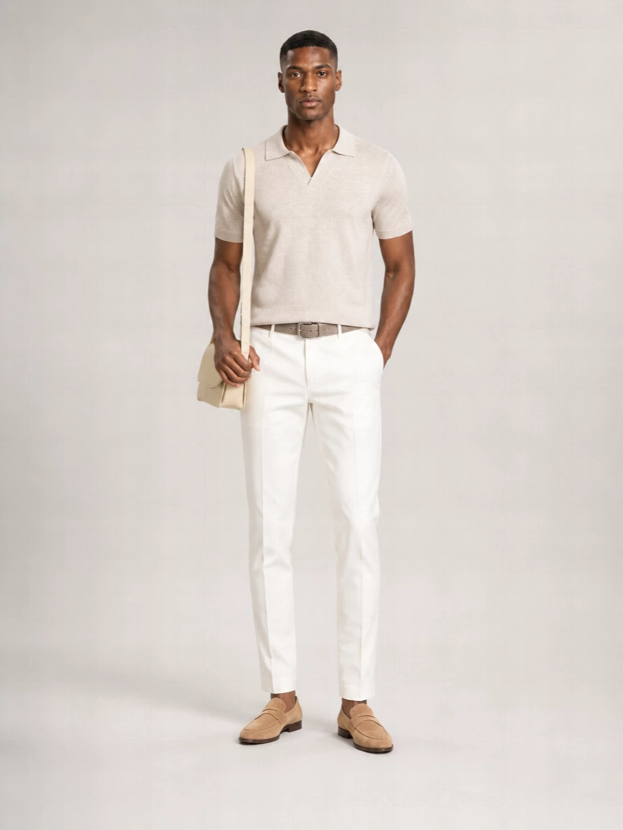 Pt Torino Silk Blend Chinos