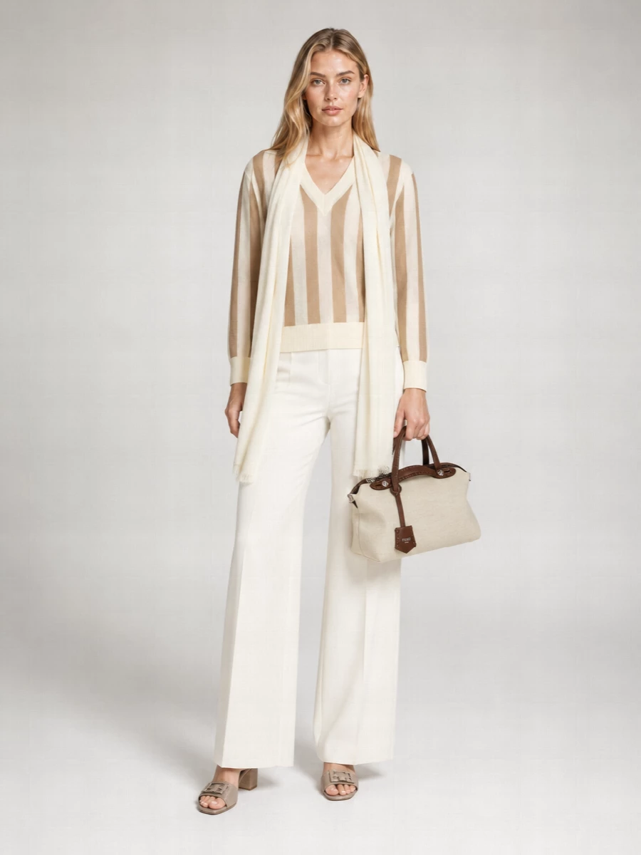 Fendi Silk-Blend Sweatshirt