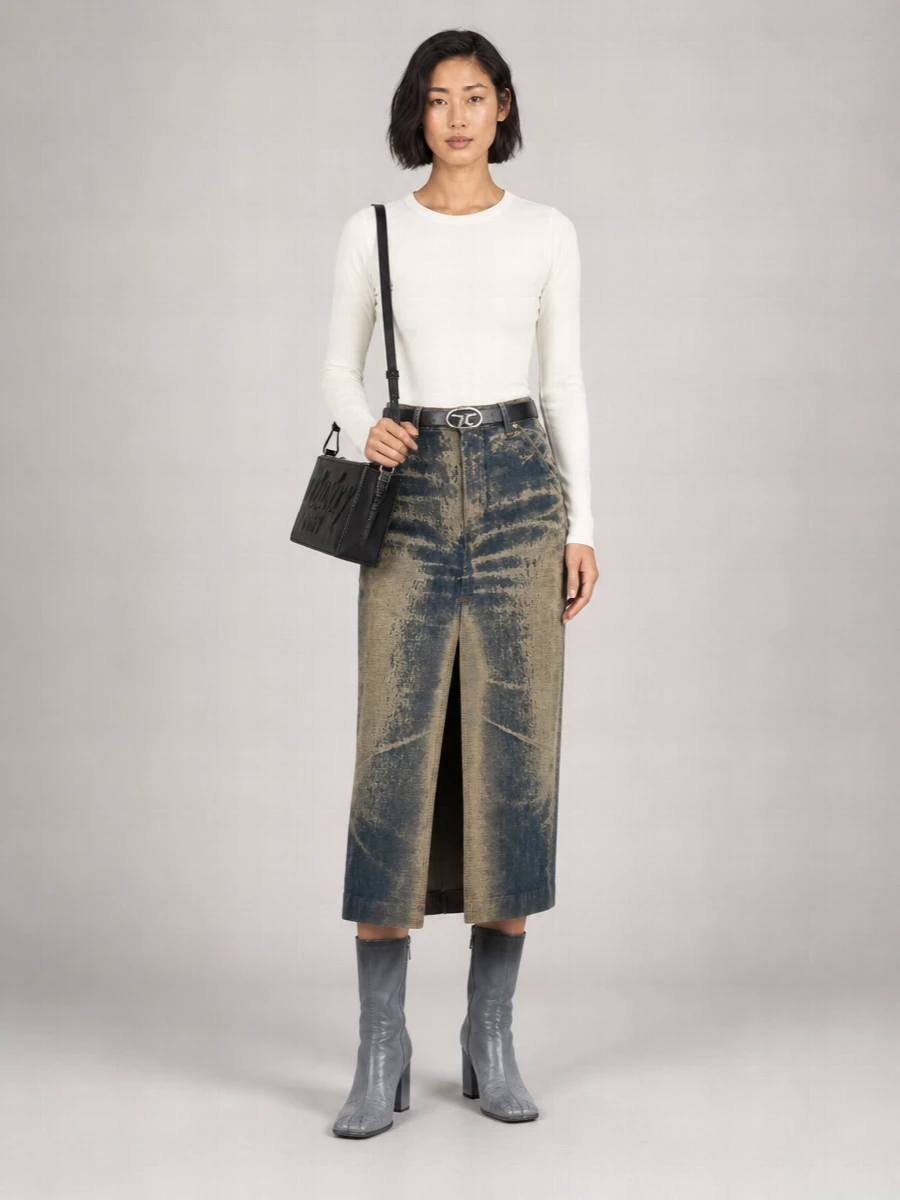 Darkpark High-Rise Skirt