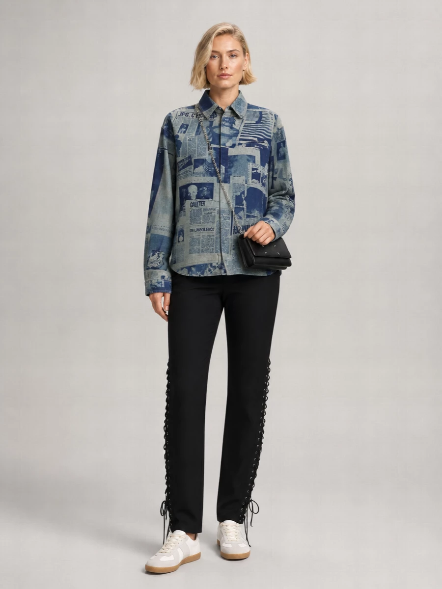 Jean Paul Gaultier Printed Shirt