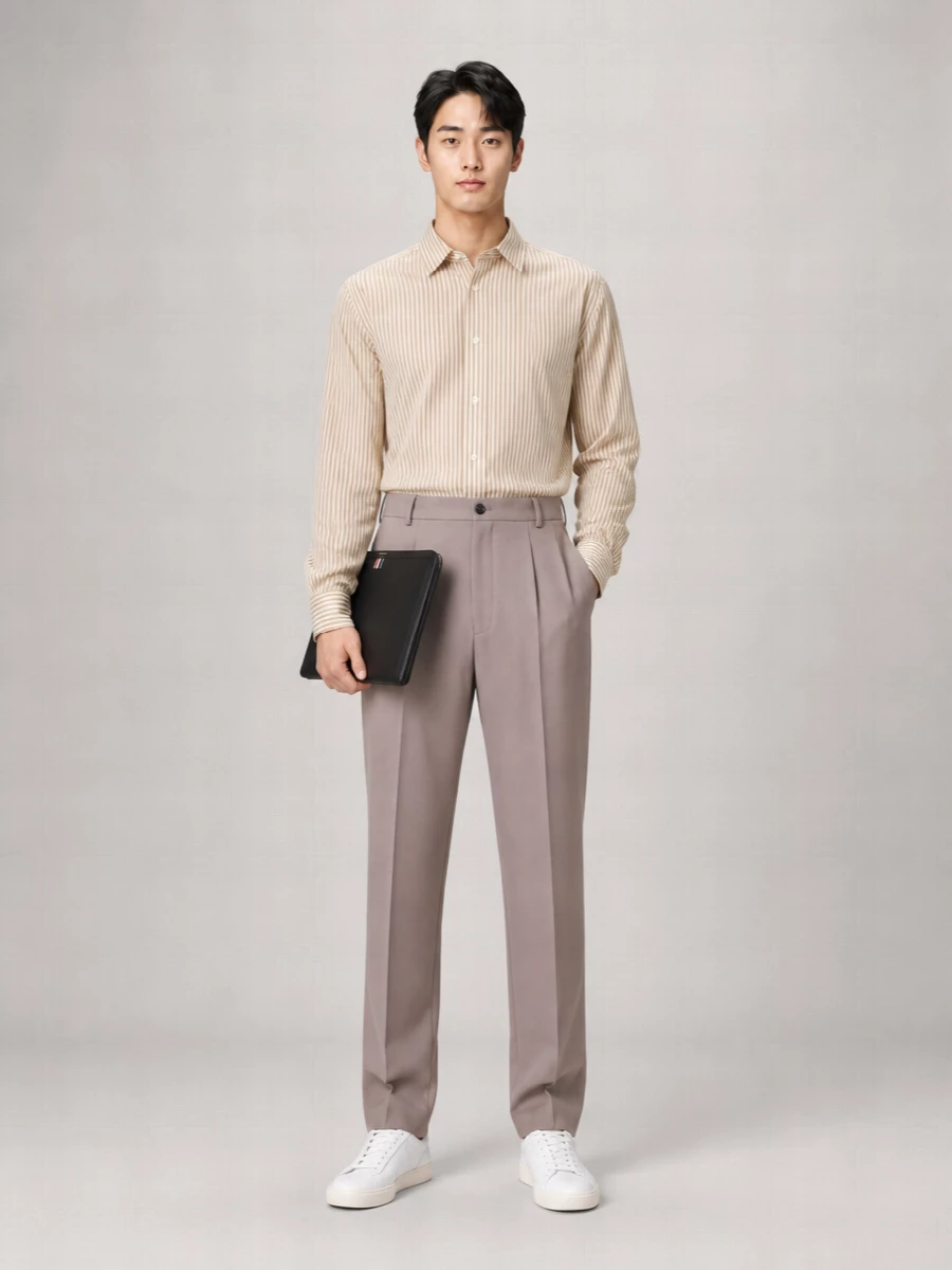 Celine Calfskin Leather Low-Top Sneakers