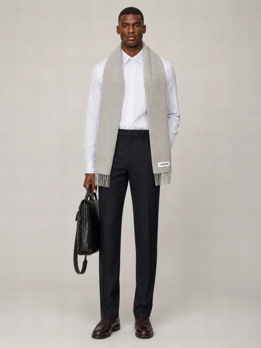 Jacquemus striped long-sleeve shirt