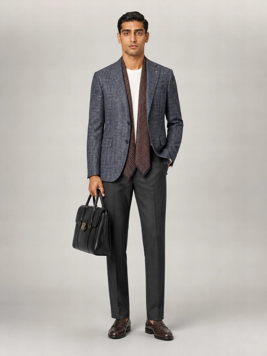 Emporio Armani Leather Briefcase