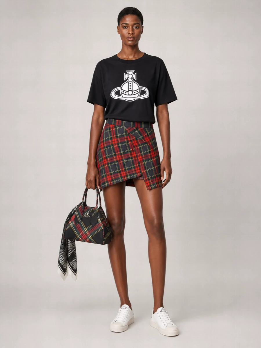 Vivienne Westwood Cotton Oversized Printed T-Shirt