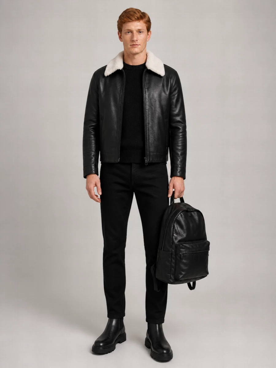 Giorgio Brato Leather Jacket