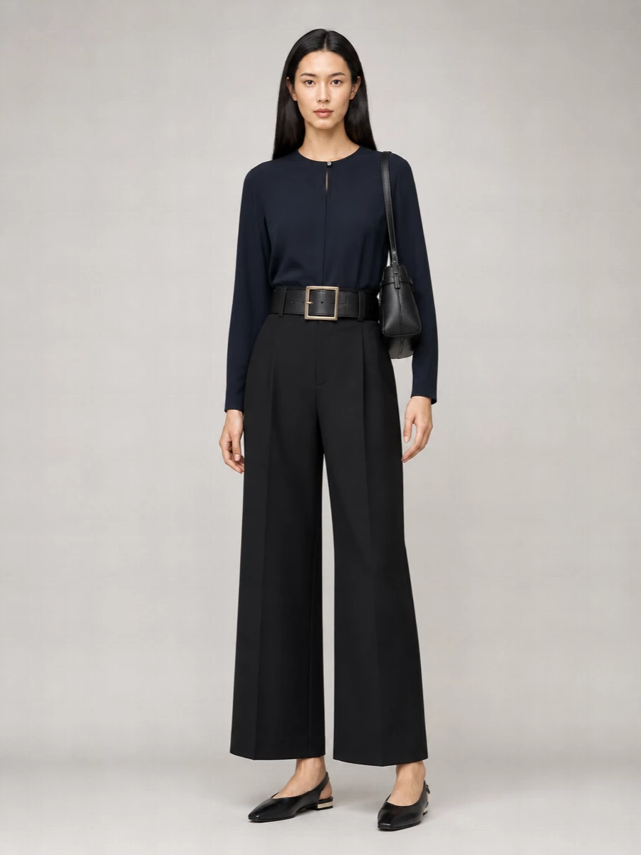 S Max Mara Wide-Leg Trousers