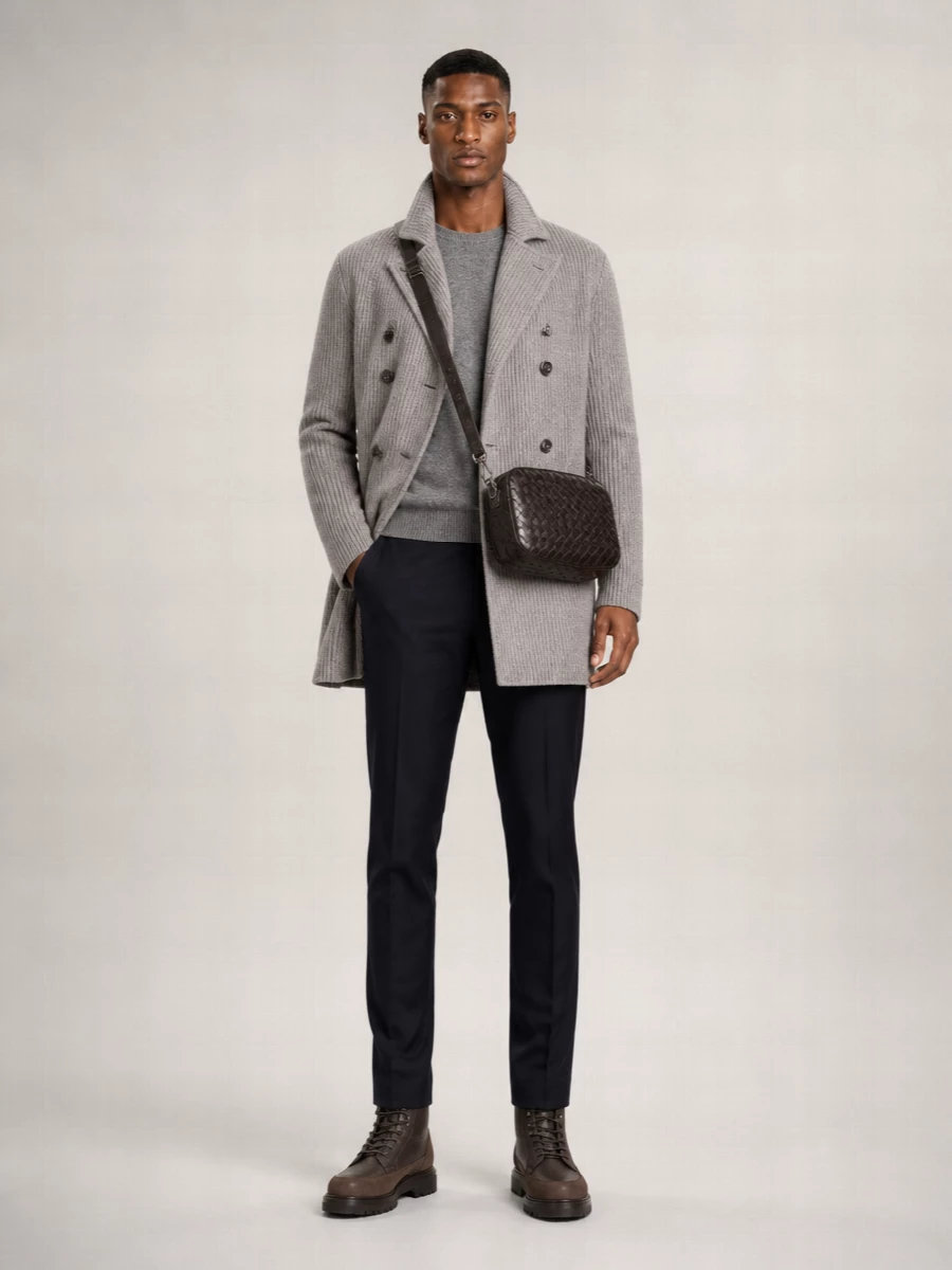 Bottega Veneta Leather Intrecciato Shoulder Bag