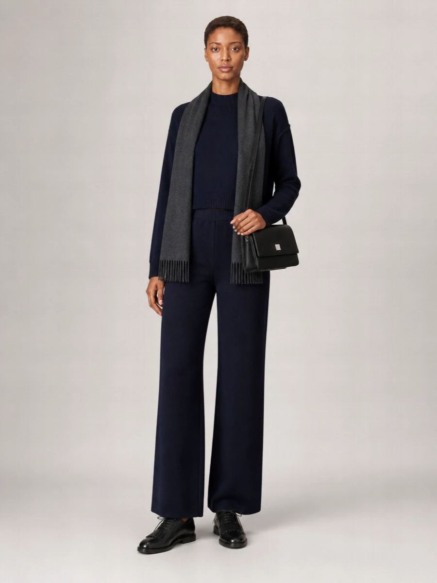 Max Mara Cashmere Wide-Leg Trousers