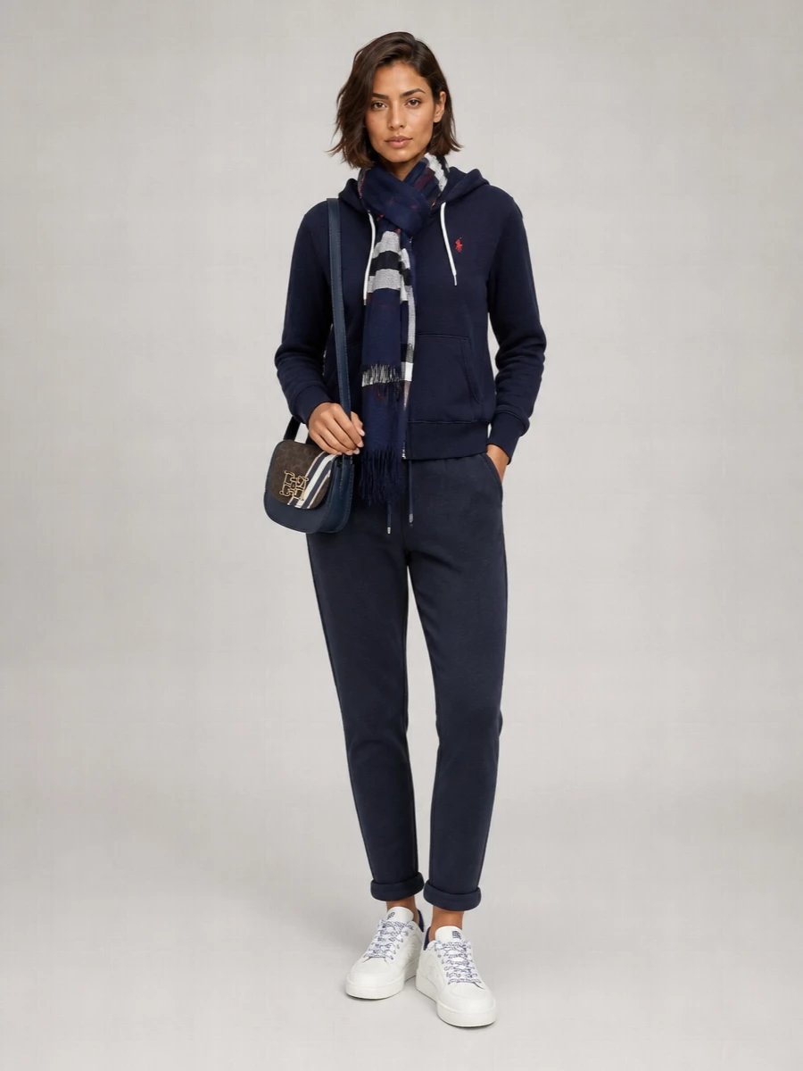 Polo Ralph Lauren Ribbed Zip-Up Hoodie