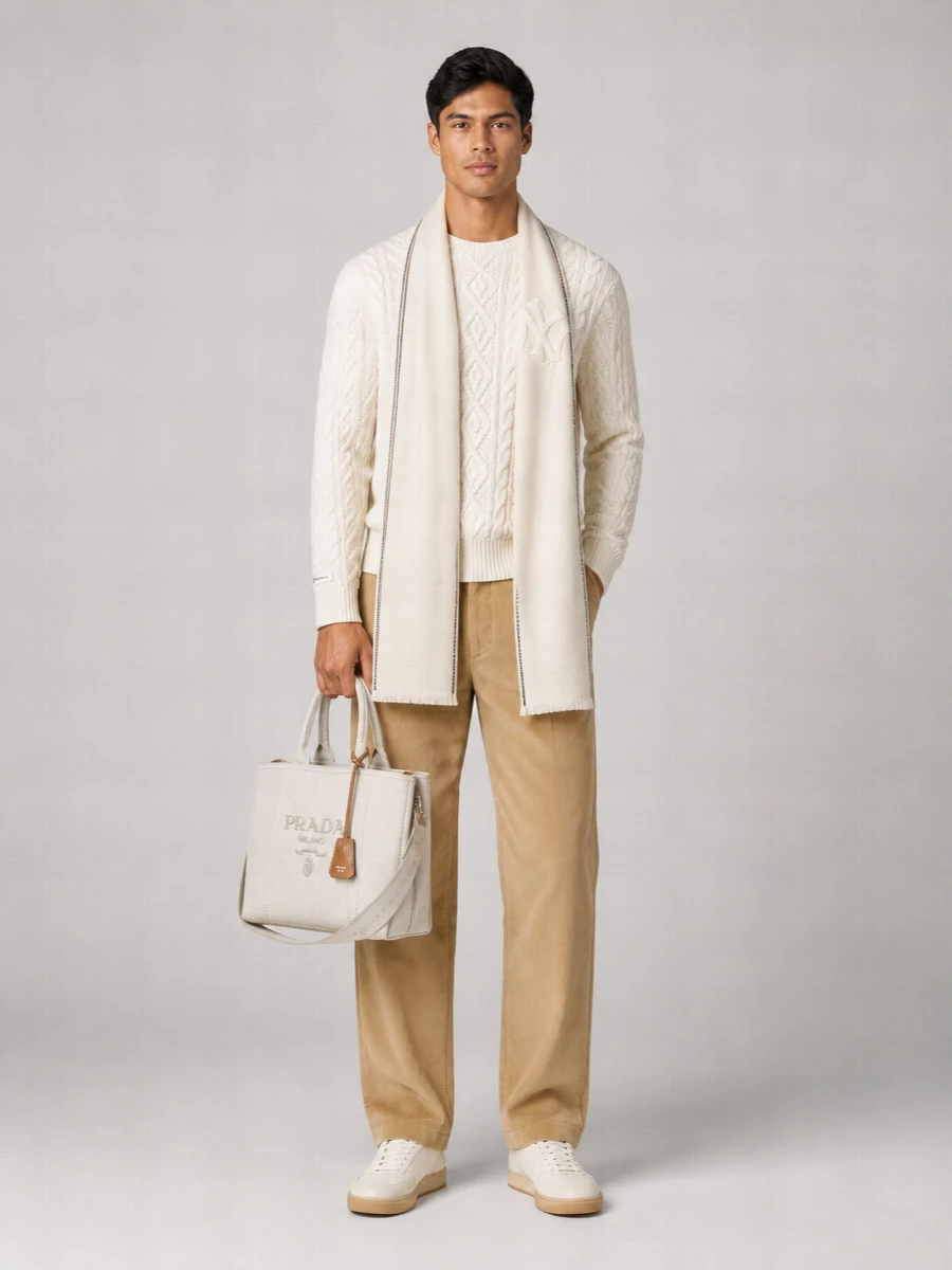Polo Ralph Lauren Wool And Alpaca Crewneck Sweater