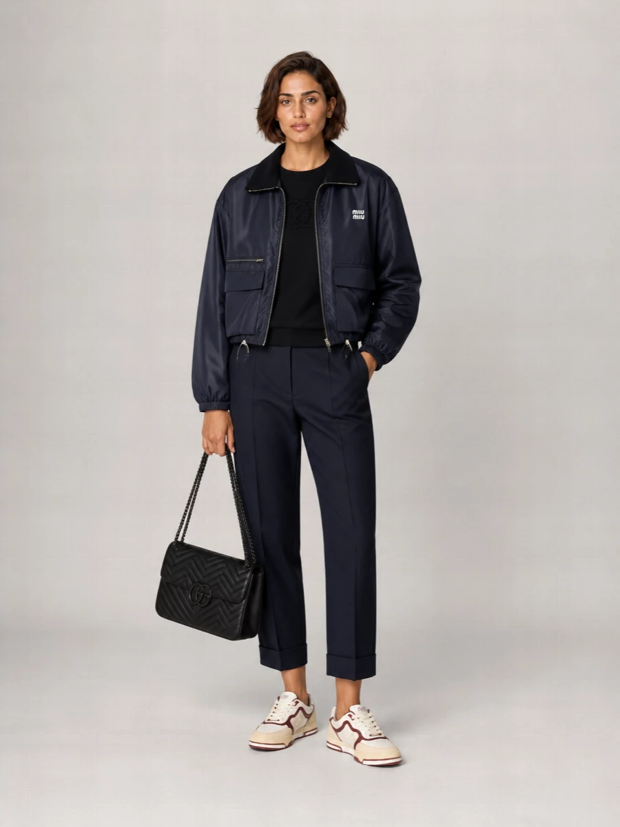 Gucci Gg Marmont Maxi Leather Shoulder Bag