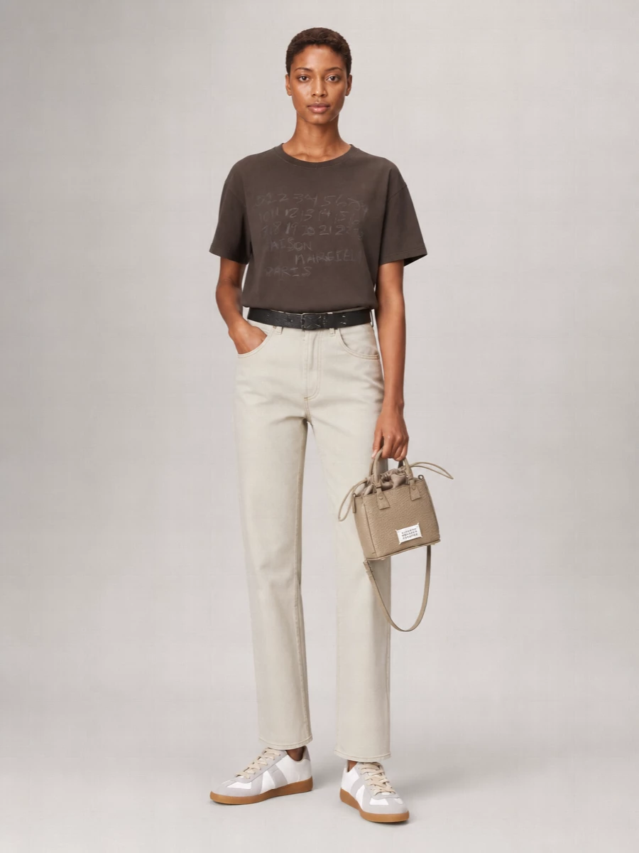 Maison Margiela 5Ac Leather Crossbody Bag