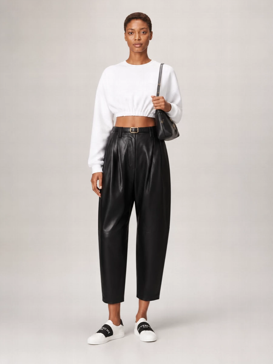 Givenchy Leather Urban Street Slip-On Sneakers