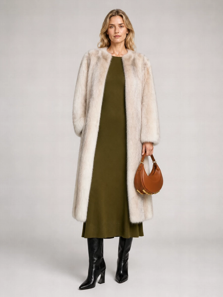 Fendi Faux Fur Jacket