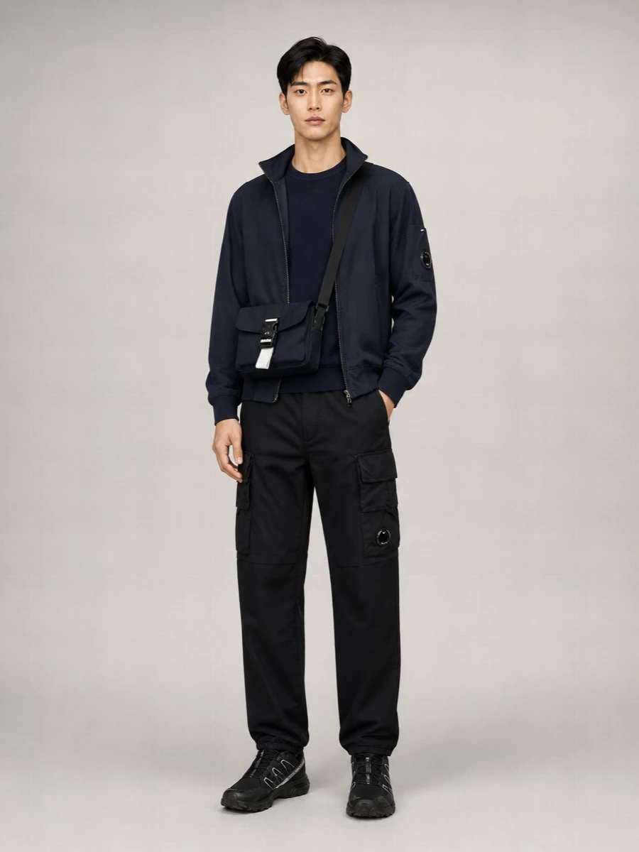 C.p. Company Polyamide Regular-Fit Bomber Jacket