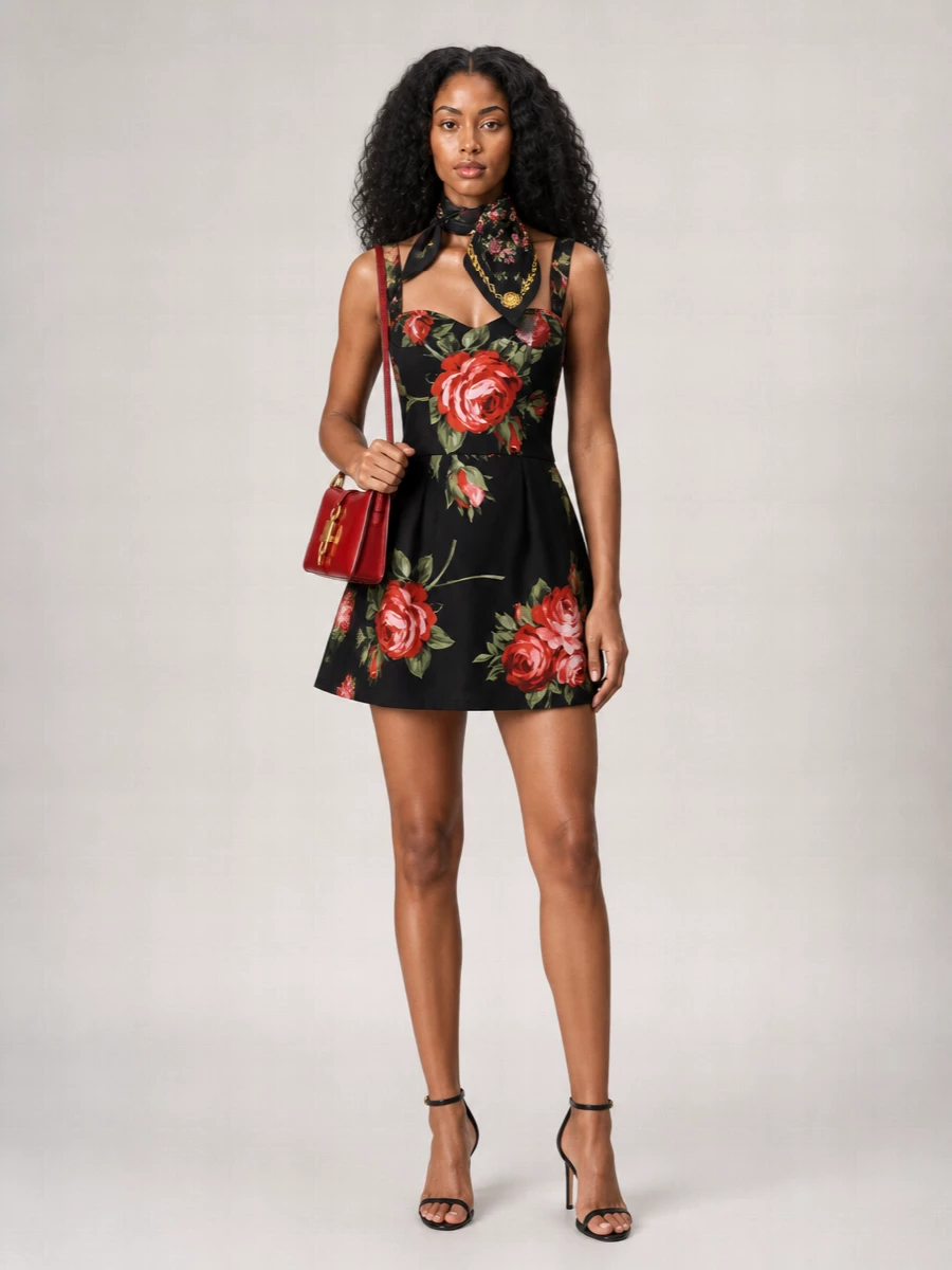 Dolce&Gabbana Lock Leather Shoulder Bag