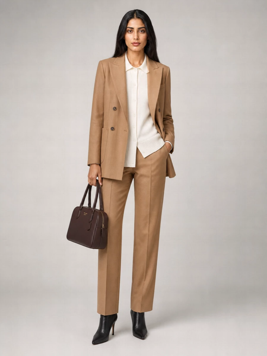 Max Mara Cashmere Double-Breasted Blazer