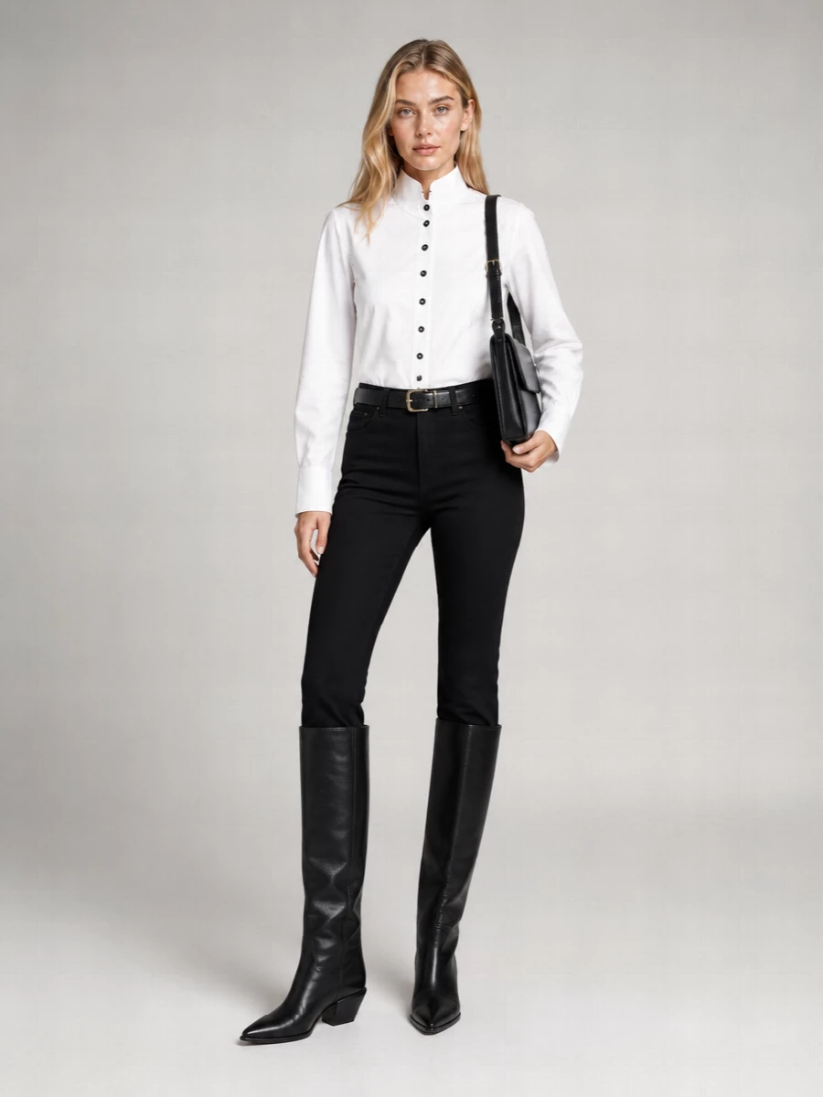 Paris Texas Leather Ankle Boots