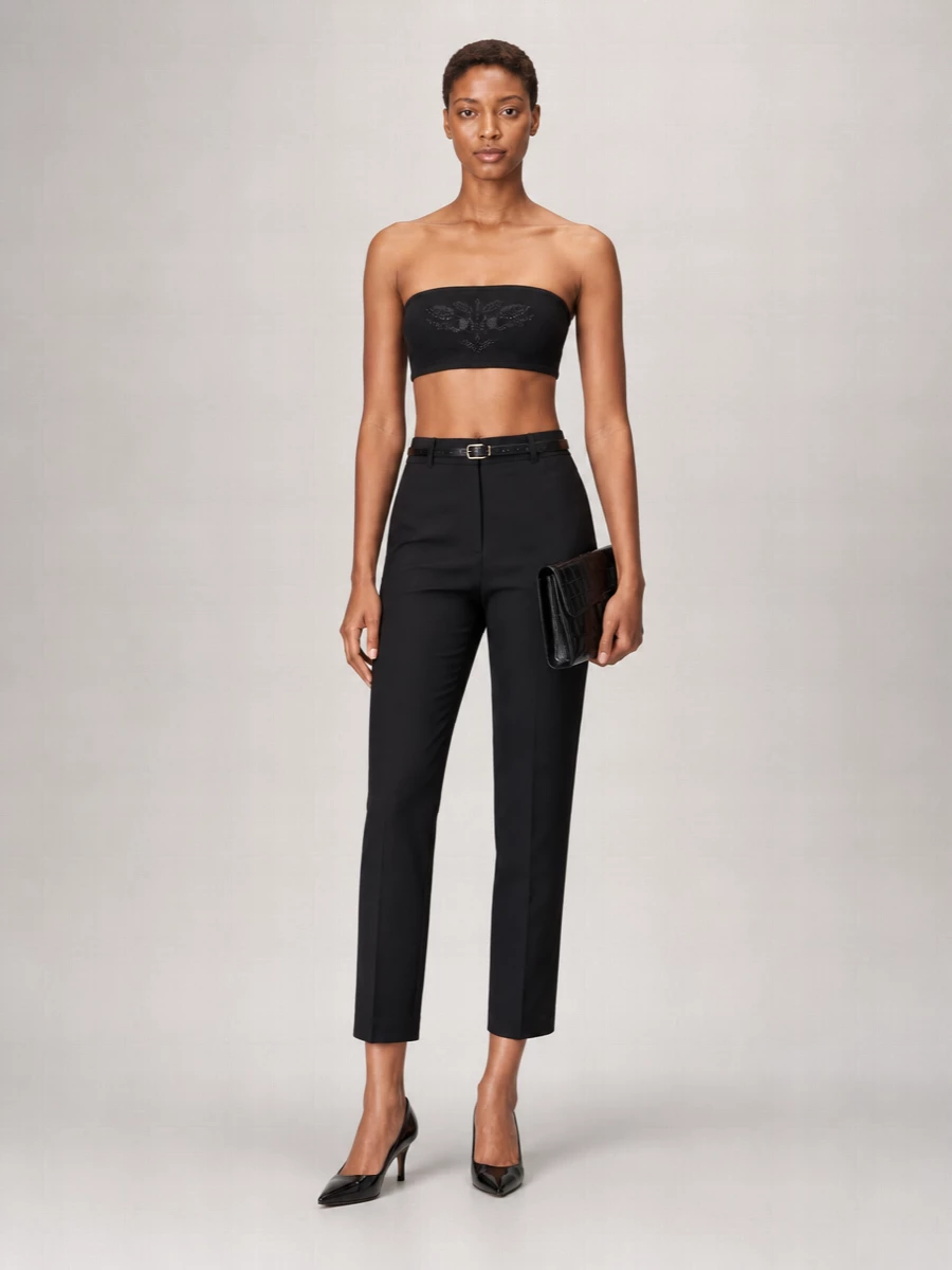 Max Mara Embellished Sleeveless Top