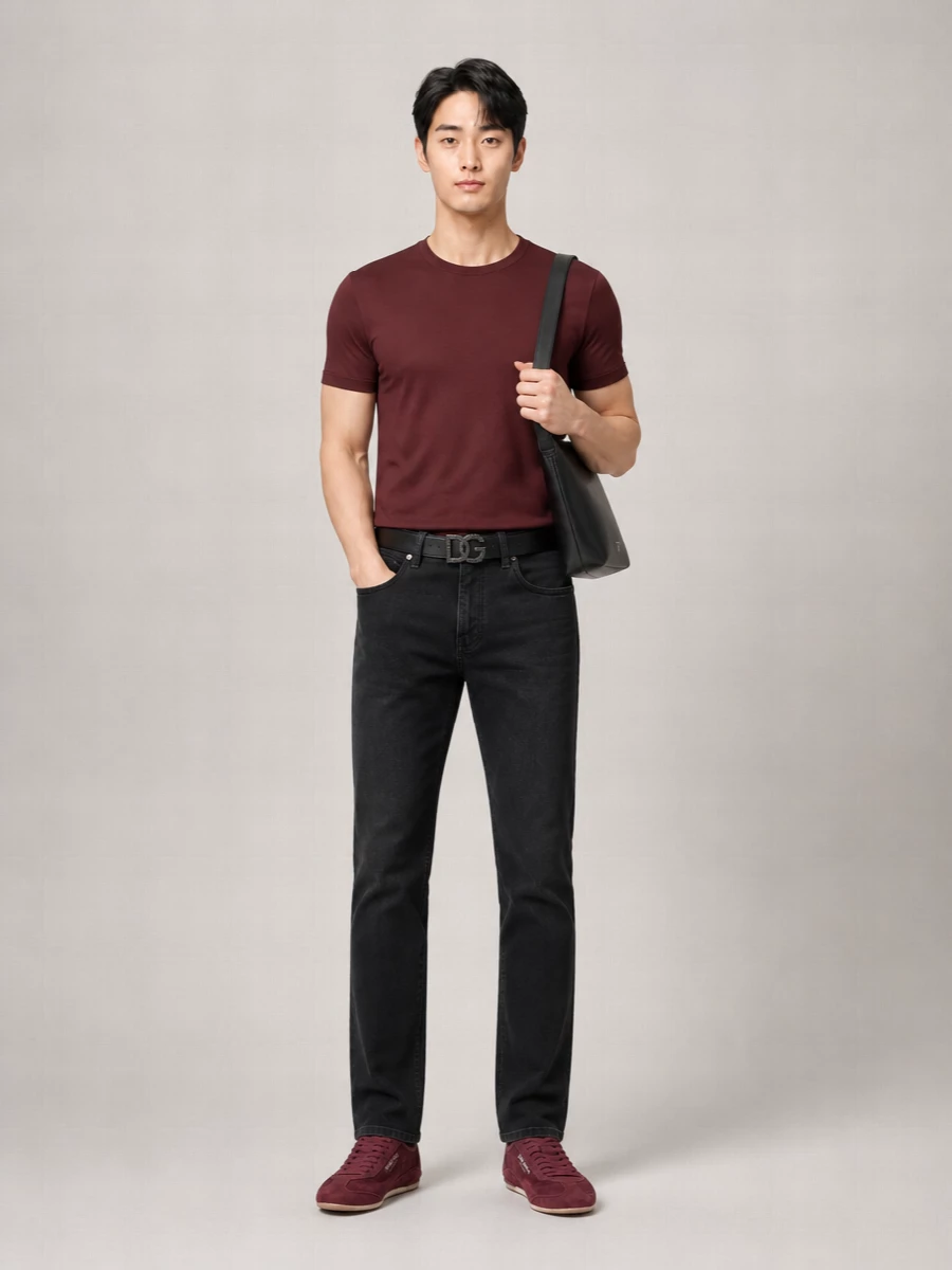 Dolce&Gabbana Silk Short-Sleeve T-Shirt