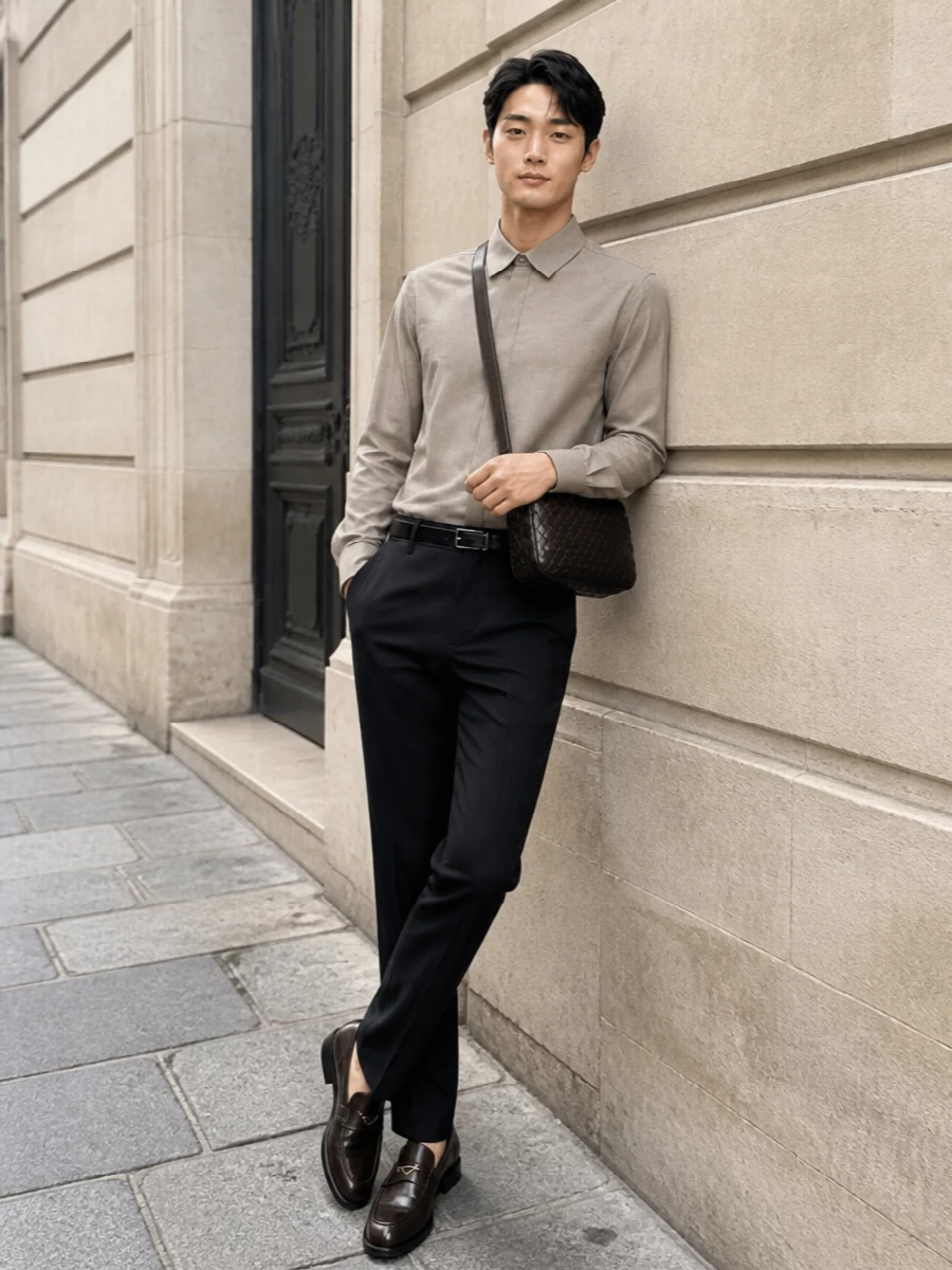 Max mara shirt fendi tailoring minimalist outfit