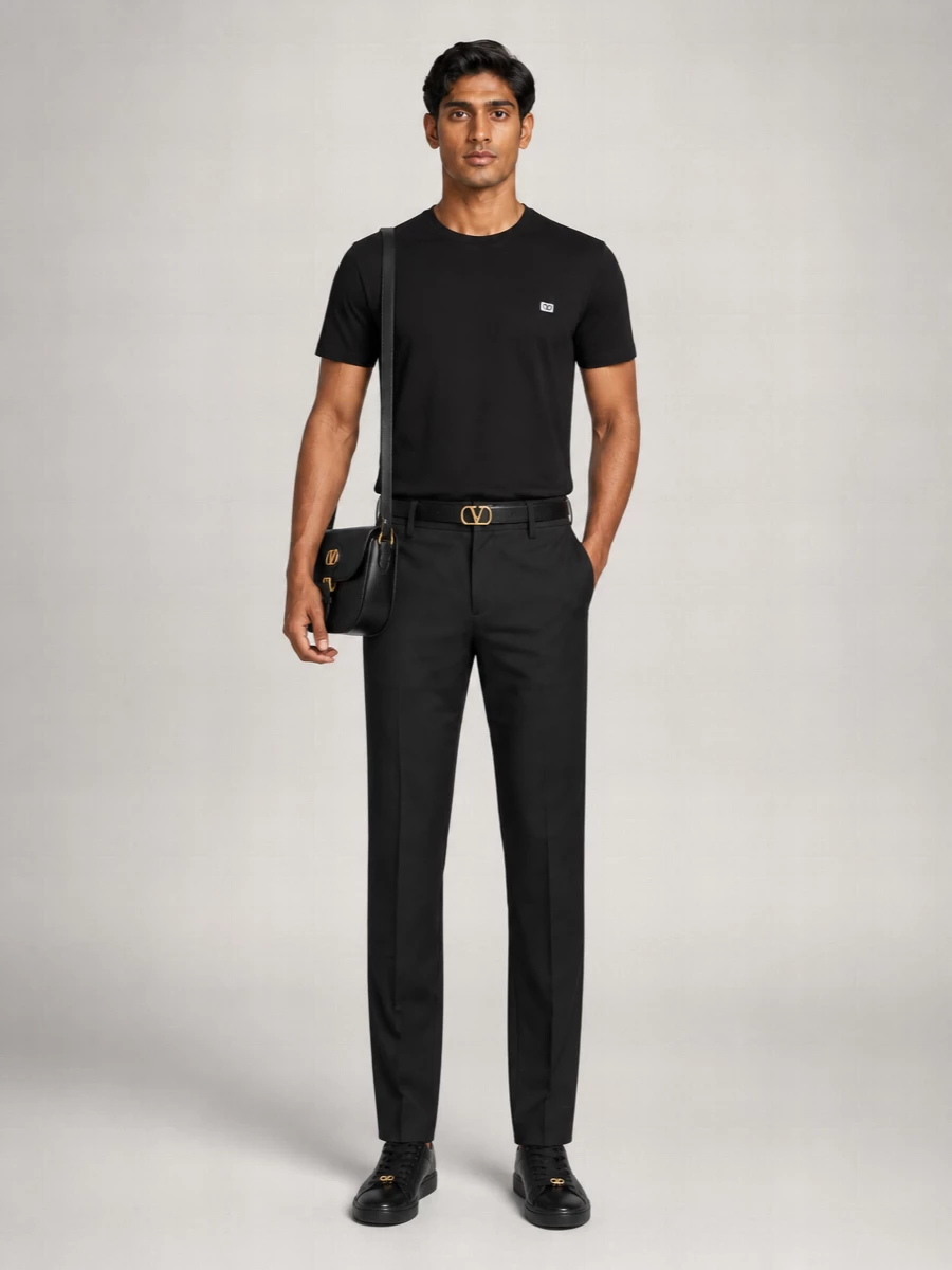 Valentino Cotton Regular-Fit Short-Sleeve T-Shirt