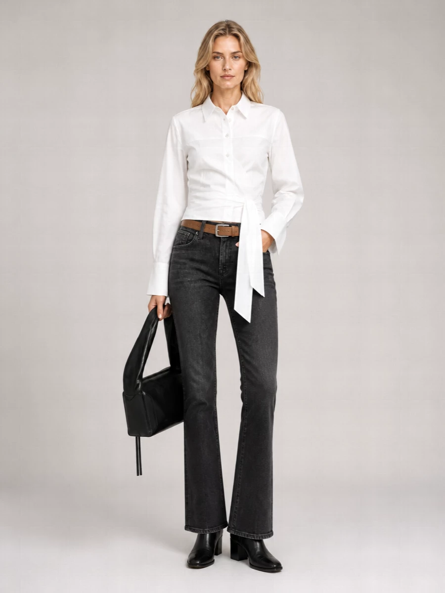 Mother straight-leg jeans