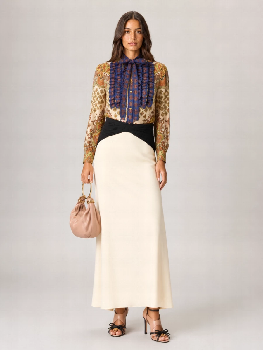 Valentino Garavani Cotton Printed Blouse