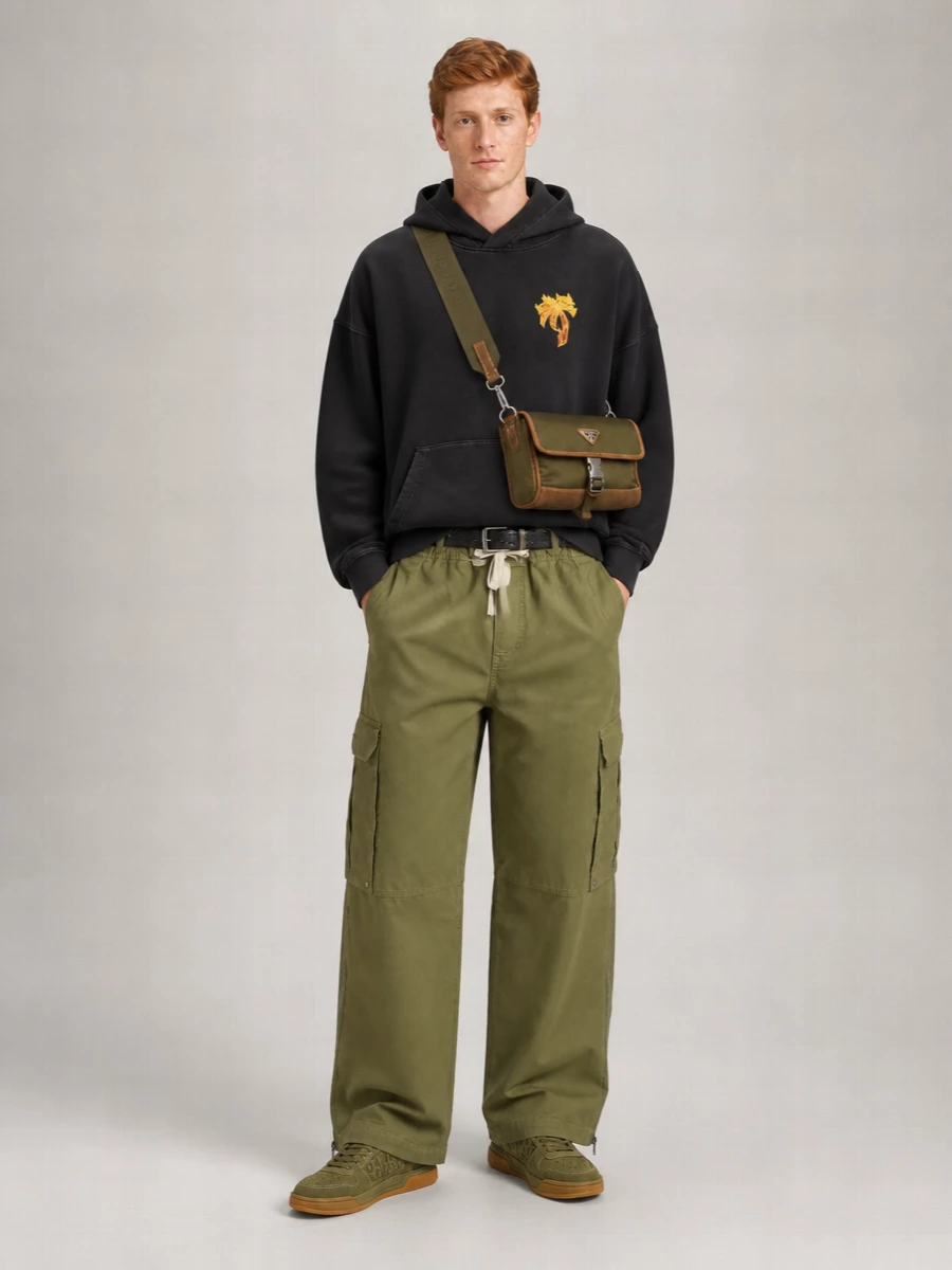 Prada Recycled Nylon And Suede Smartphone Case