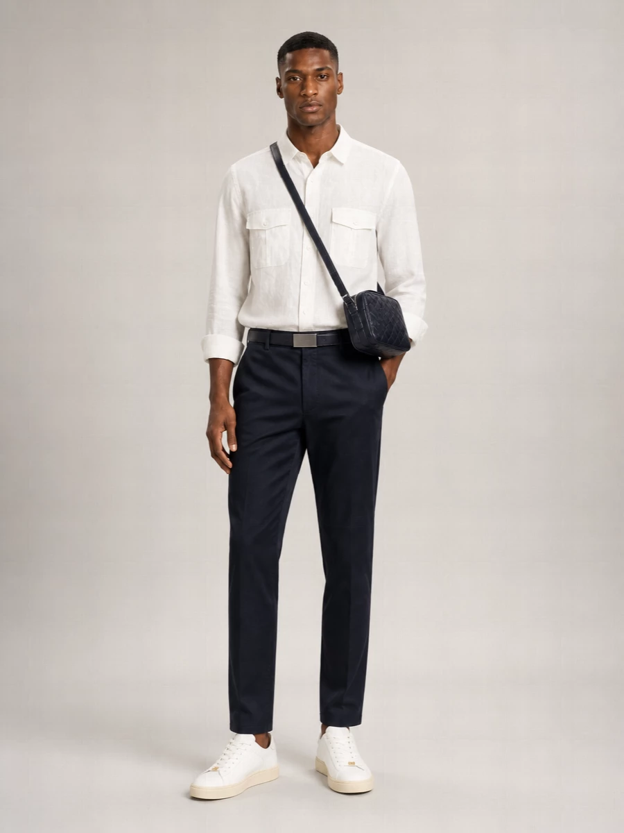 Vince Louie Straight-Leg Trousers