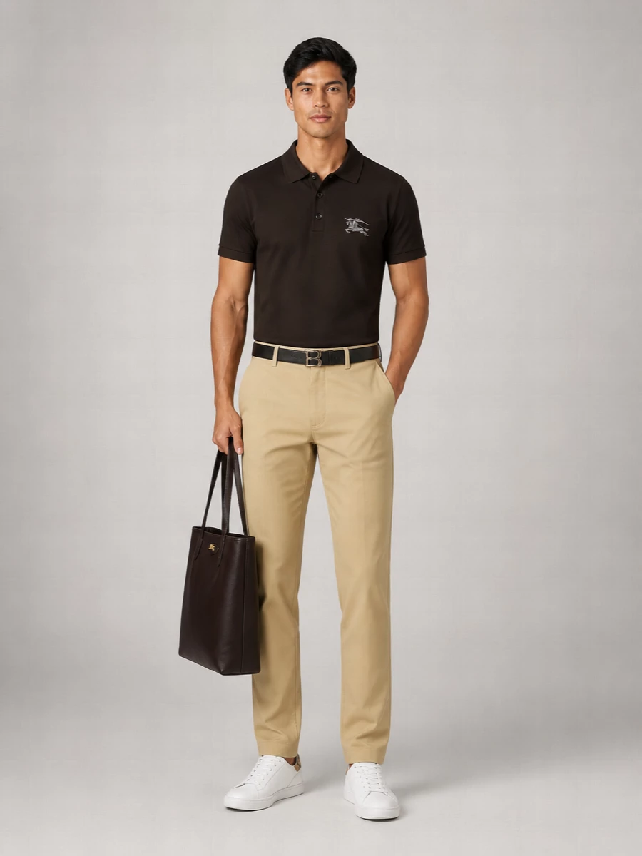 Burberry Cotton Polo Shirt