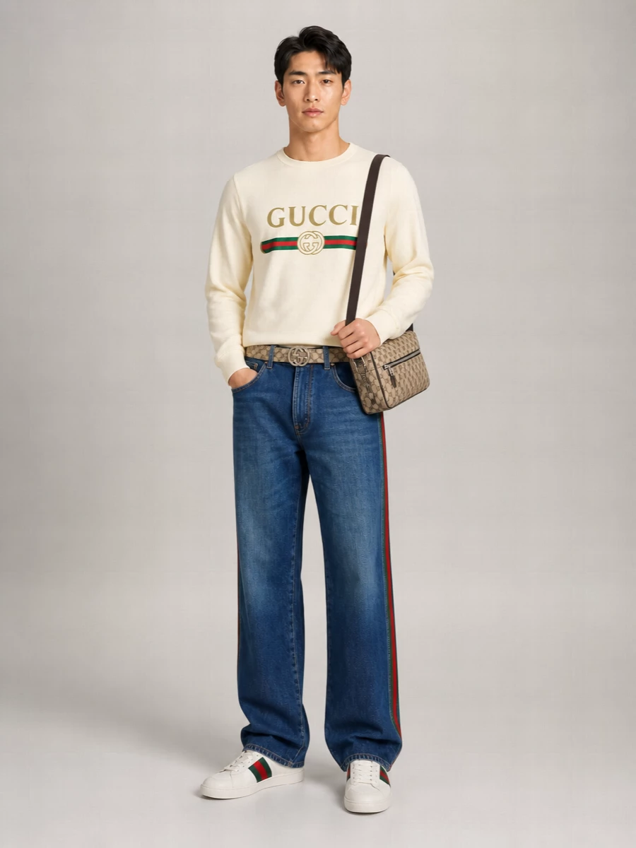 Gucci Cotton Belt