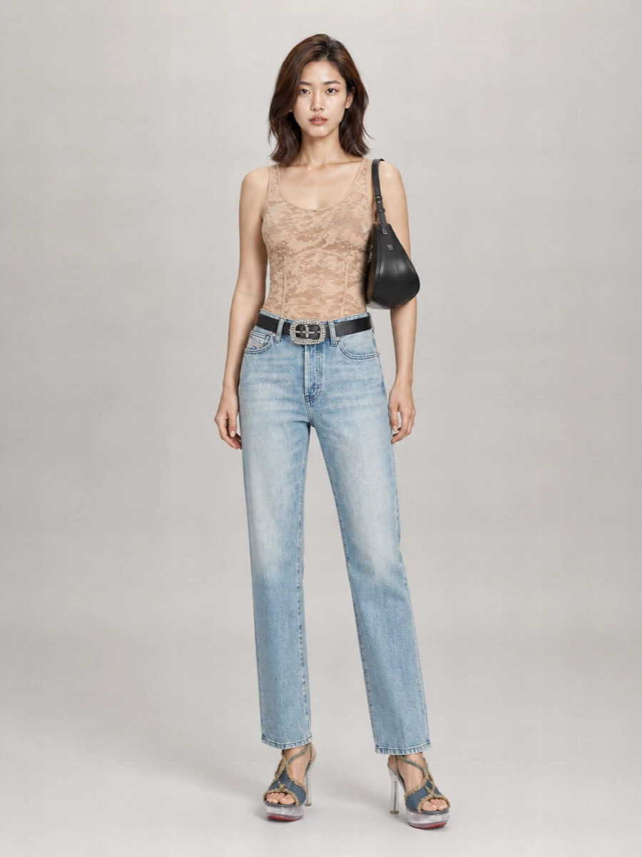 Diesel Lace Slim-Fit Bodysuit