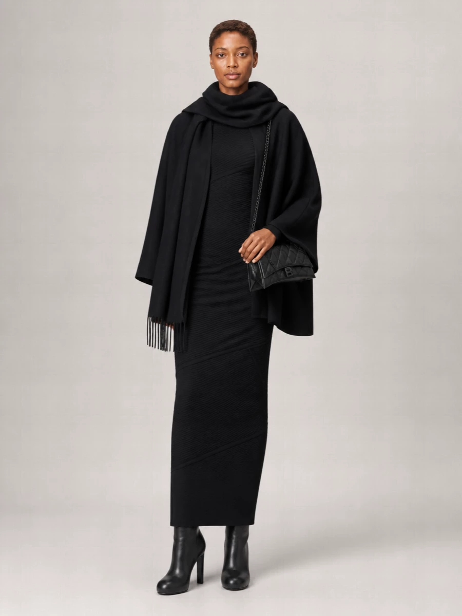 Balenciaga Cashmere Poncho