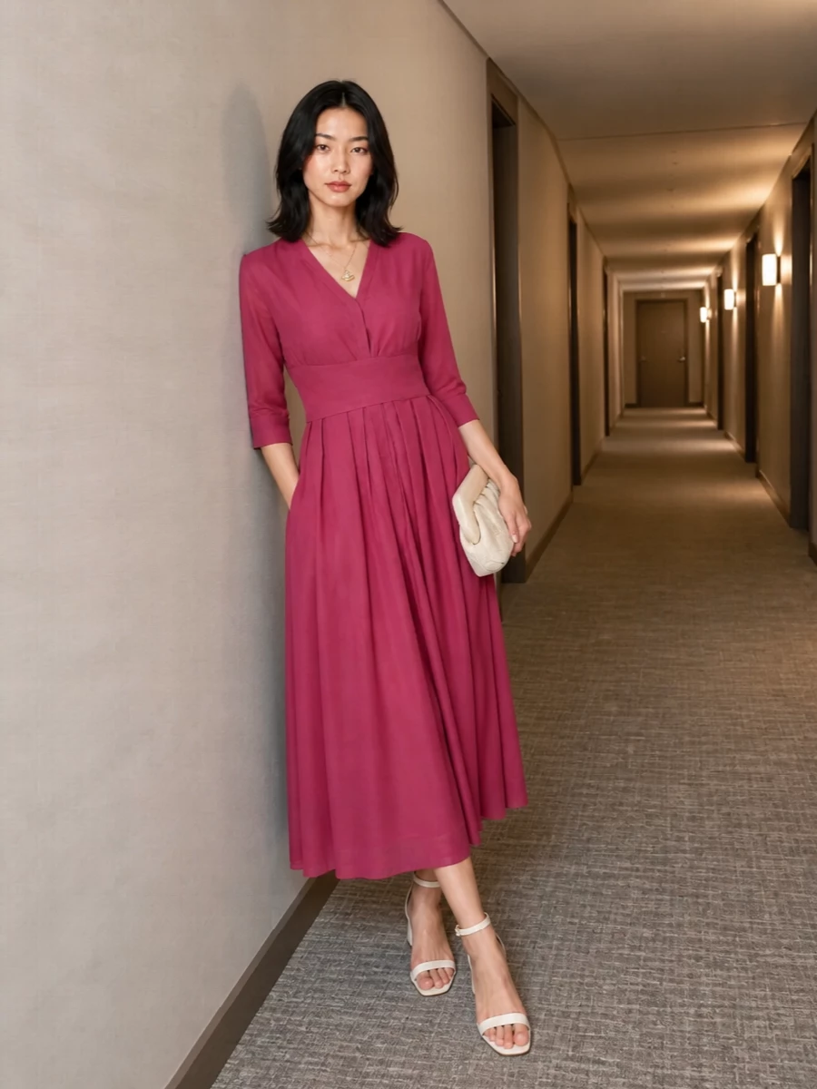 S max mara rose maxi dress ivory sandals