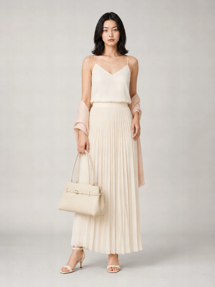 Fabiana Filippi Pleated Midi Skirt