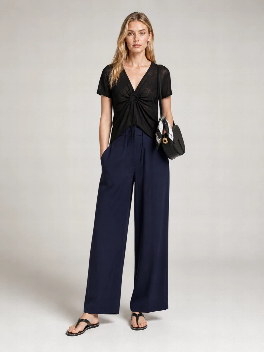 Dries Van Noten Leather Thong Sandals