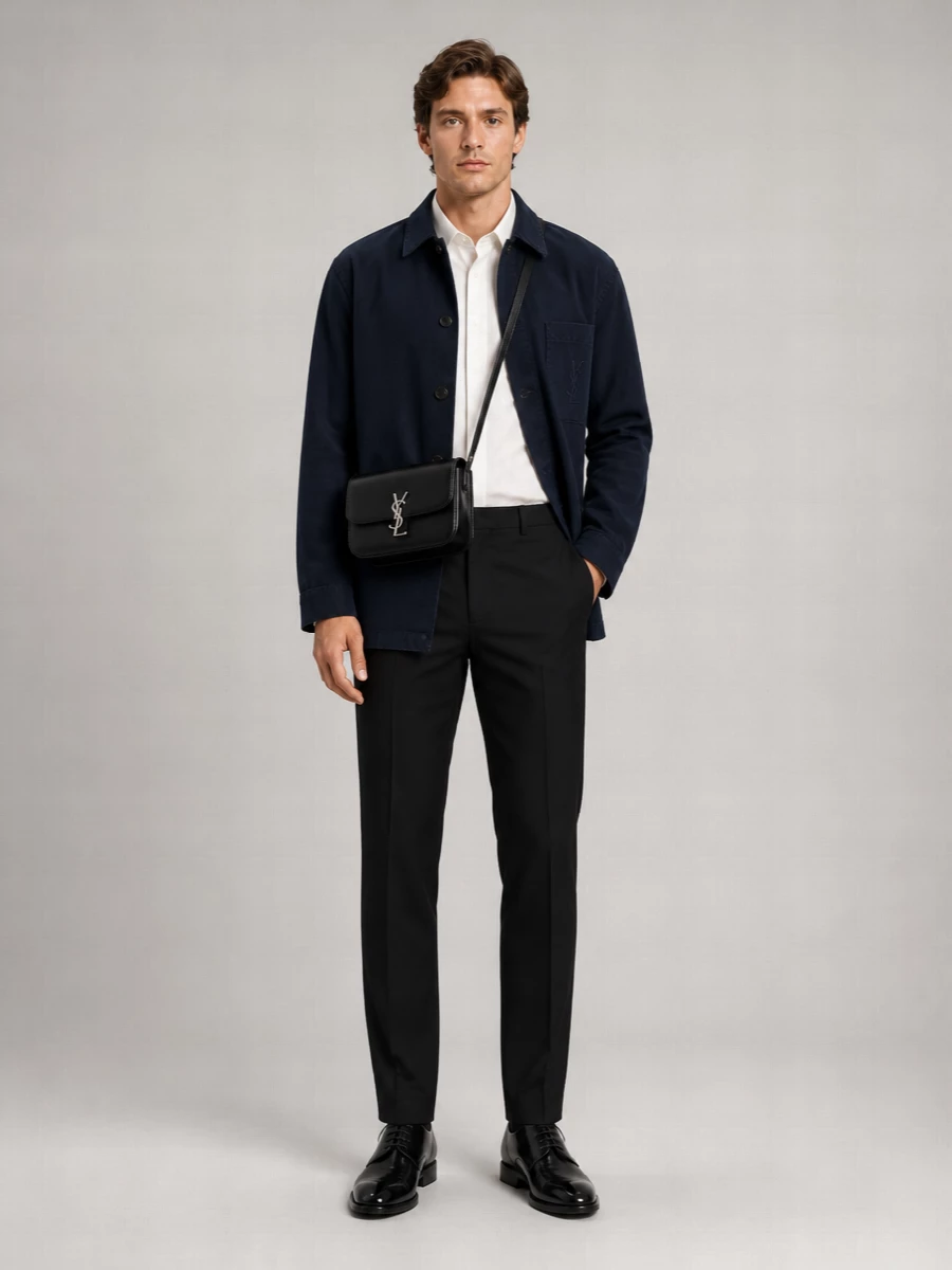 Saint Laurent cotton overshirt