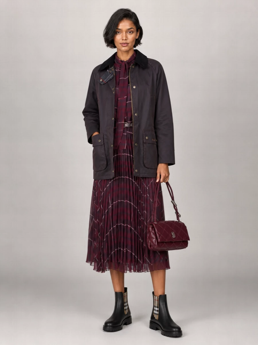 Barbour Cotton Single-Breasted Coat