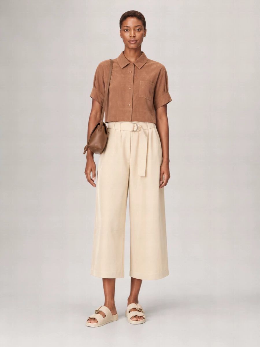 Loewe Paula's Ibiza Suede Shirt